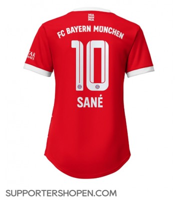 Bayern Munich Leroy Sane #10 Hemma Matchtröja Dam 2022-23 Kortärmad